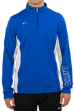 Zip-Up Panel Pullover
